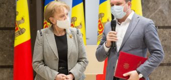 Pentru ce merite a fost decorat Primarul Ion Ceban de șefia Parlamentului, Zinaida Greceanîi!