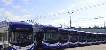 +20 de troleibuze vor circula de astăzi pe străzile Chișinăului
