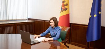 Maia Sandu anunță că vor ajunge în Republica Moldova primele doze de vaccin Pfizer