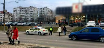 Flux sporit de transport pe mai multe străzi din Chișinău