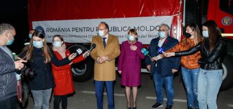 România a donat azi Republicii Moldova un nou lot de vaccin anti-Covid-19