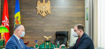 Dodon, după o discuție cu Primarul Ceban: „Este important să nu fie admisă blocarea activității economice”