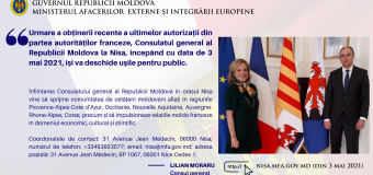 La Nisa își începe activitatea Consulatul general al Republicii Moldova