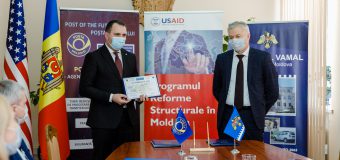 (FOTO) Zi importantă pentru „Poșta Moldovei”! Serviciul Vamal i-a conferit statutul de Agent Economic Autorizat