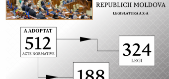 Date preliminare: În perioada 2019-2021, Parlamentul a organizat 80 de ședințe plenare