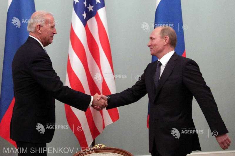 SUA: Preşedintele Joe Biden speră să se poată întâlni cu omologul rus Vladimir Putin în luna iunie