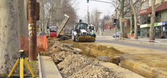 Trafic rutier suspendat pe mai multe străzi din capitală