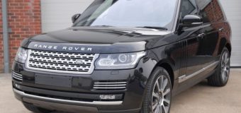 Un Land Rover Range Rover (2014) de aproape jumătate de milion de lei – printre bunurile sechestrate de ARBI
