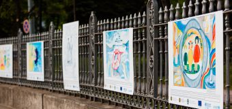 În Scuarul Monumentului „Ștefan cel Mare și Sfânt” a fost lansată expoziția de desene „Vaccinurile ne apropie”