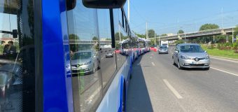 Începând de astăzi, 10 troleibuze noi vor circula pe strada Albișoara din capitală