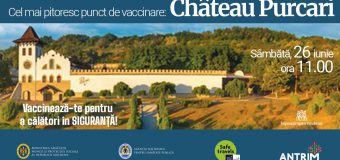Vinăria Château Purcari va găzdui un punct de vaccinare împotriva COVID-19