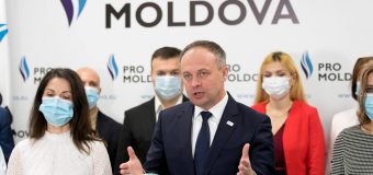 Andrian Candu a demisionat din fruntea „Pro Moldova”