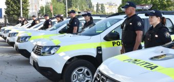 Poliția Națională a primit în dotare încă 30 de automobile