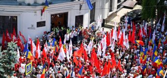 (VIDEO) Protestul Blocului Comuniștilor și Socialiștilor la Curtea Supremă de Justiției