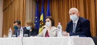 Maia Sandu a fost la Ialoveni