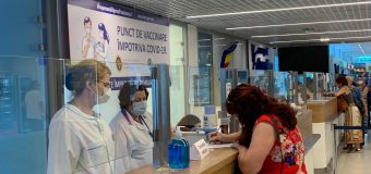 A fost deschis un Punct de vaccinare în cadrul Aeroportului Internațional Chișinău