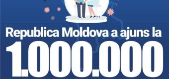 1 000 000 de doze de vaccin împotriva COVID-19 au fost administrate în Republica Moldova