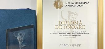Compania „Chemix Grupp” – distinsă cu mai multe premii la concursul „Marca anului 2020”