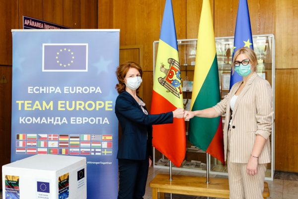 Lituania a donat Republicii Moldova un lot de 26.500 de doze de vaccin AstraZeneca