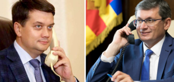 Igor Grosu și Dmitri Razumkov au convenit să intensifice eforturile de cooperare