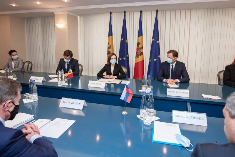 Sandu către Kozak: Republica Moldova are o agendă plină cu Federația Rusă