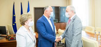 Dodon, la discuția cu Secretarul General al APCEMN: Am apreciat cooperarea fructuoasă și de durată