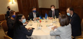Maia Sandu, la Kiev: Noua guvernare de la Chișinău își propune să continue transformarea democratică a Republicii Moldova