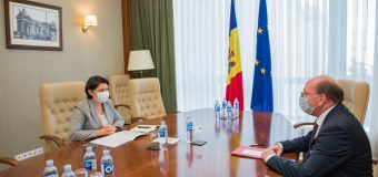 Premierul Natalia Gavrilița s-a văzut cu Ambasadorul Oleg Vasnețov