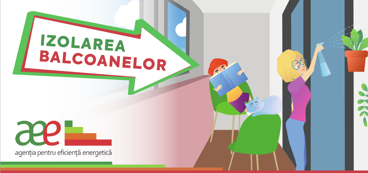 AEE a lansat un nou spot informativ, care vine și cu un pliant ce conține informații privind izolarea corectă a balcoanelor