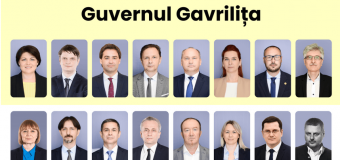 Cum arată Guvernul Gavrilița