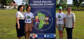 A fost organizată prima etapă a festivalului fotbalistic „Două maluri – o singură echipă”