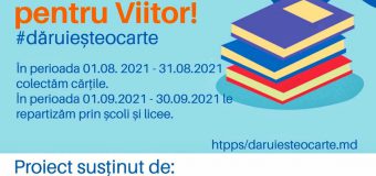 Î.S. „Poșta Moldovei” a lansat Proiectul Social „Dăruiește o carte pentru Viitor!” pentru școlile din Republica Moldova