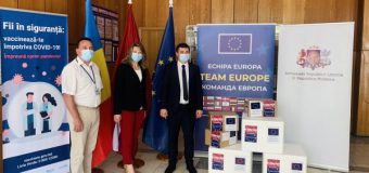 Letonia a donat Republicii Moldova un lot de 30.000 de doze de vaccin AstraZeneca