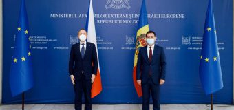 Ministru ceh: Am venit în Moldova pentru a exprima tot sprijinul pentru noul Guvern
