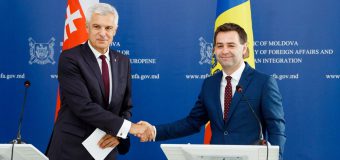 Ministrul de Externe al Slovaciei: Am venit să exprimăm cointeresarea pentru o Republica Moldova prosperă