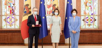 Maia Sandu: Un prieten bun al țării noastre își încheie misiunea, dar este mereu așteptat la Chișinău