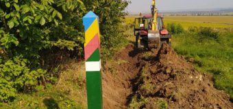 Lucrări genistice pe linia frontierei de stat
