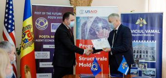 USAID Moldova su­sține Poșta Moldovei în dezvoltarea serv­iciilor poștale​