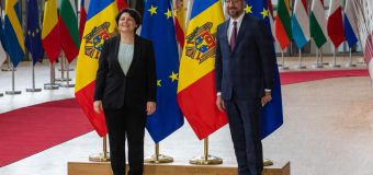 Premierul a vorbit cu Președintele Consiliului European despre impulsionarea relațiilor R. Moldova – UE