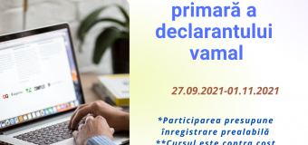 Instruirea primară a declarantului vamal – curs nou de la CTIF