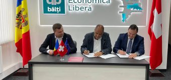 Compania elvețiană Schoeni a semnat un Acord de investiții de 1,5 milioane de euro cu Zona Economică Liberă „Bălți”