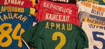 După ce și-a anunțat retragerea de la echipa națională, Igor Armaș a decis să-și vândă colecția de tricouri. Banii vor fi donați