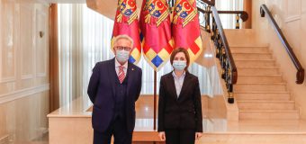 Președintele Maia Sandu s-a văzut cu Președintele Comisiei de la Veneția
