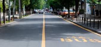 Mai multe străzi din Chișinău vor avea benzi de circulație dedicate transportului public