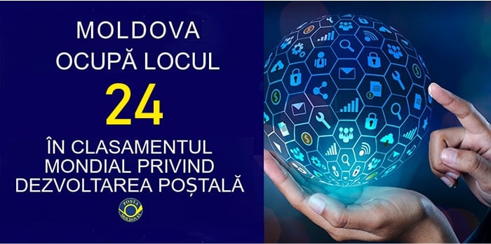Republica Moldova – locul 24 din 126 de țări în clasamentul mondial privind dezvoltarea poștală