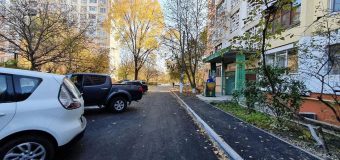 Mai multe curți de bloc din Chișinău – amenajate! Ceban: „Pregătite pentru asfaltare sunt și curțile…”