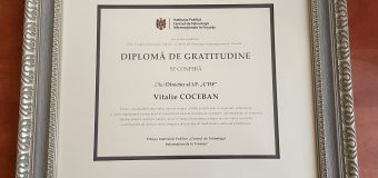 Fiscul a felicitat CTIF cu ocazia celor 3 ani de la fondare