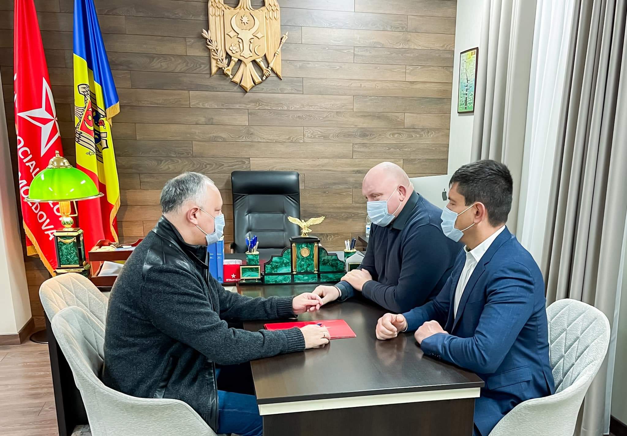Deputat nou ales în Adunarea Populară a Găgăuziei, la discuții cu Igor Dodon și Vasile Bolea