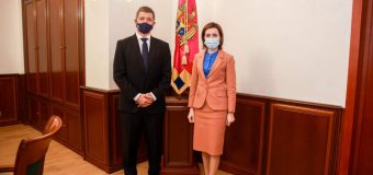 Ce a discutat Maia Sandu cu Ambasadorul Regatului Unit al Marii Britanii și Irlandei de Nord, Steven Fisher