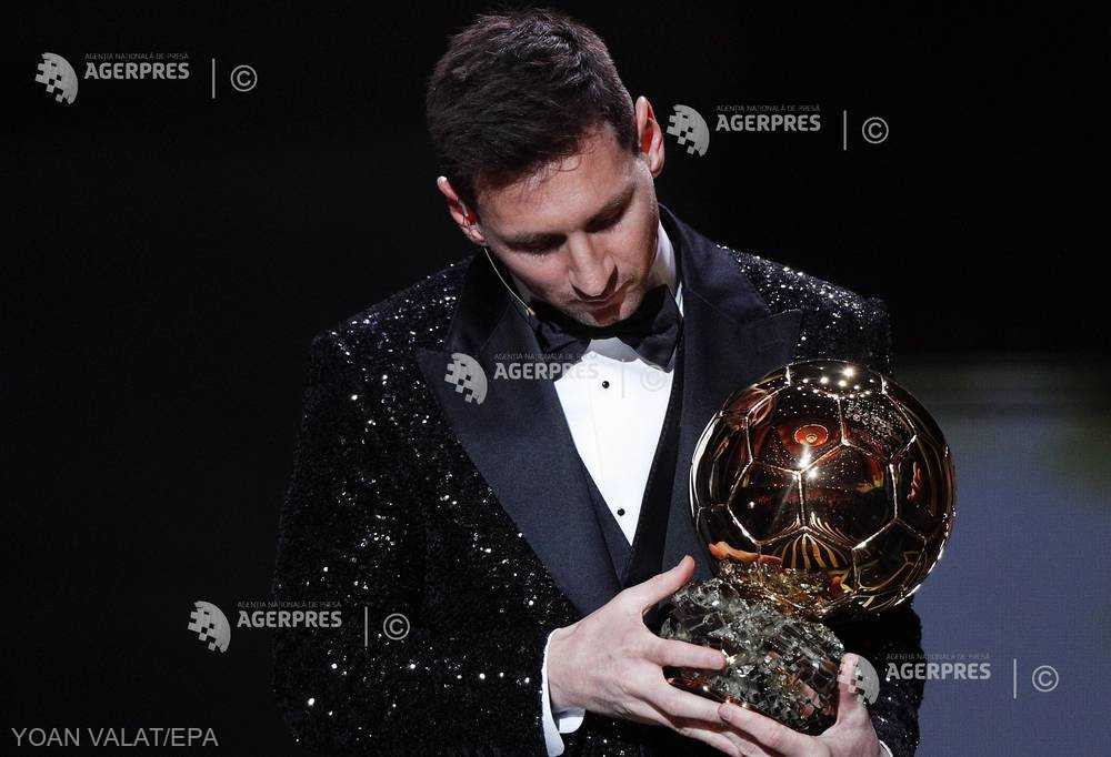 Lionel Messi a câştigat pentru a şaptea oară „Balonul de Aur”